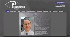 Desktop Screenshot of pickeringtoneyecare.com